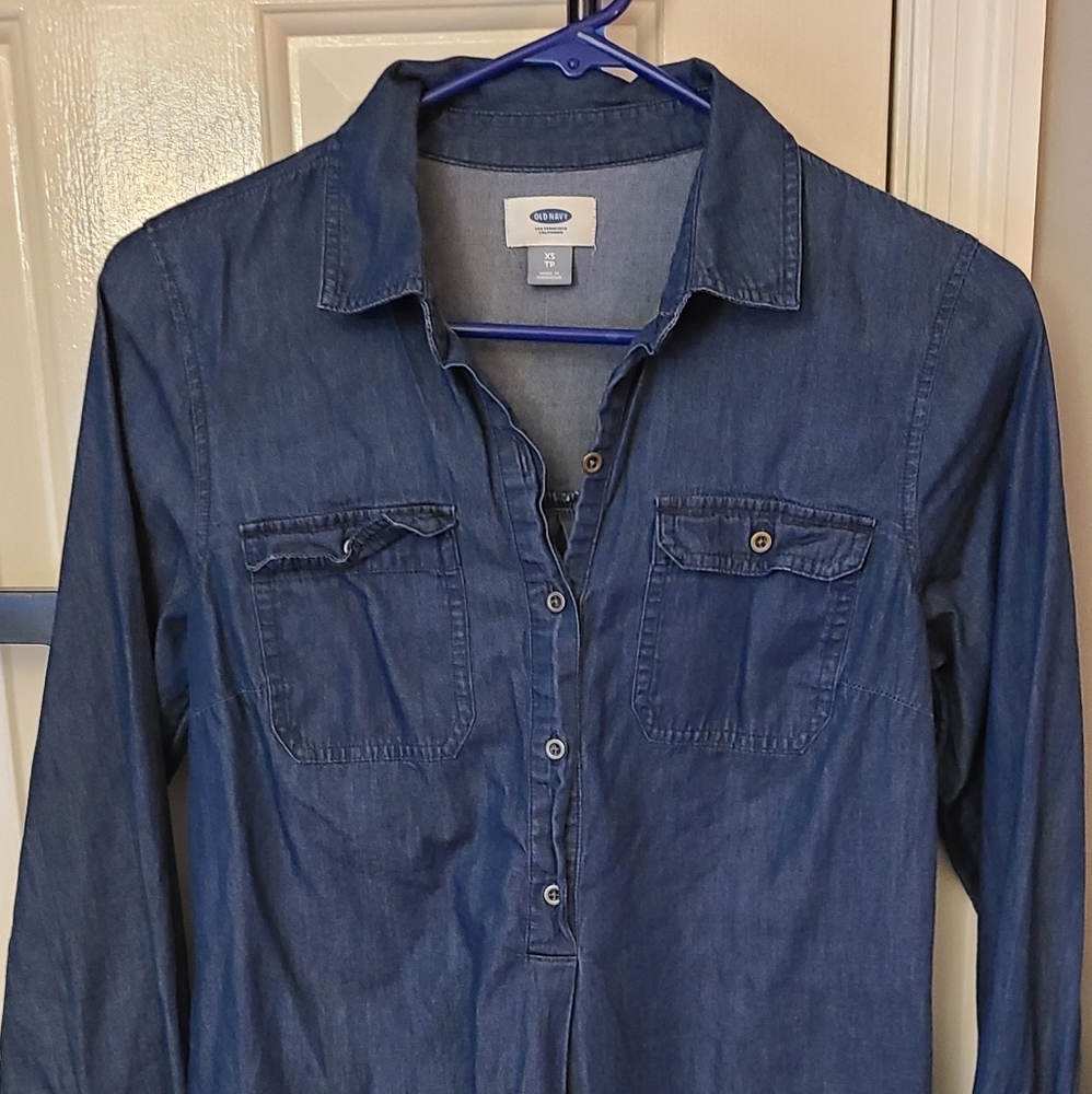Old Navy denim shirt